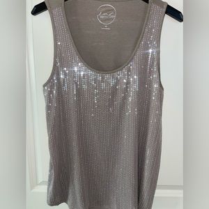 INC Glitter Tank